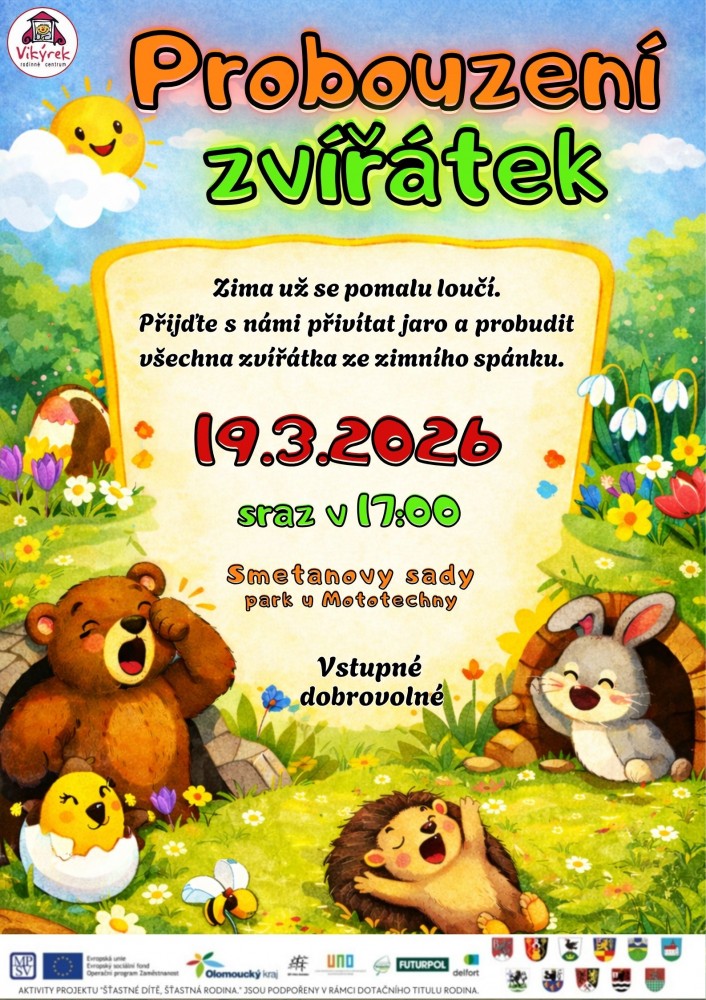 Probouzení zvířátek 19.3.2026