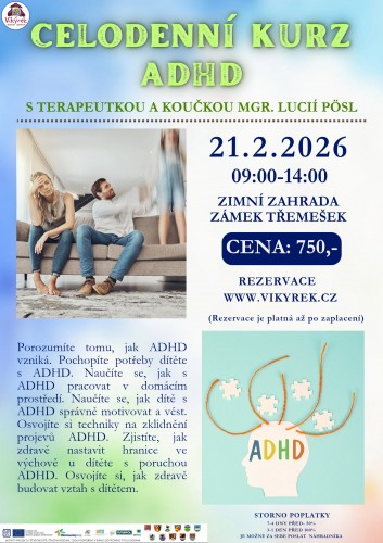  Celodenní kurz ADHD