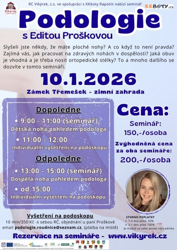  Podologie - 10.1.2026 - OBA SEMINÁŘE