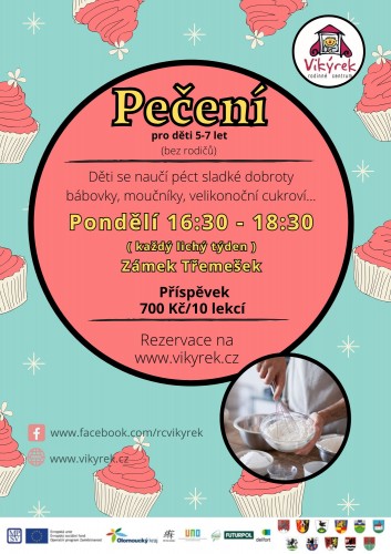  Pondělí - Pečení pro děti - Třemešek