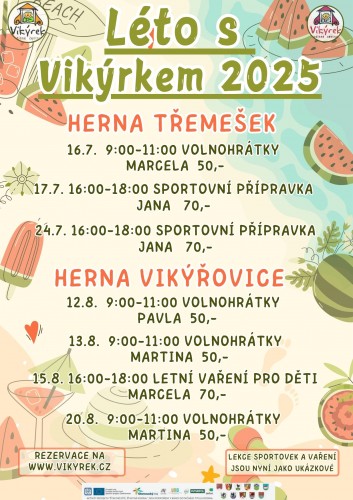  Sportovní přípravka 17.7.2025 - Zámek Třemešek