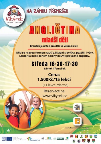  Středa-Angličtina-mladší děti-Třemešek