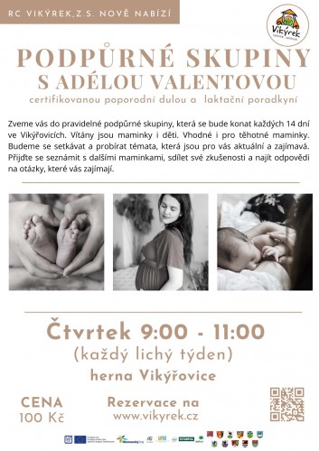  Čtvrtek - Podpůrné skupiny - Vikýřovice
