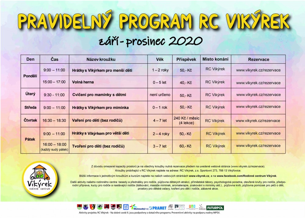 Program leden - červen 2020